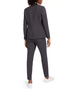 Bar III Women's Collarless Open-Front Blazer, Created For Macy's -Sam Edelman Shop 14601177 fpx