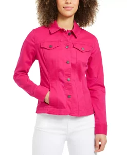 Charter Club Women's Denim Jacket, Created For Macy's -Sam Edelman Shop 16834616 fpx