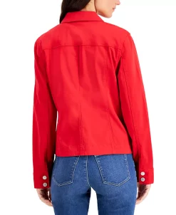 Charter Club Women's Denim Jacket, Created For Macy's -Sam Edelman Shop 16955661 fpx