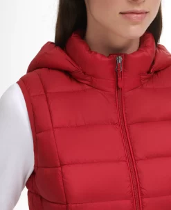 Charter Club Women's Packable Hooded Down Puffer Vest, Created For Macy's -Sam Edelman Shop 19265640 fpx
