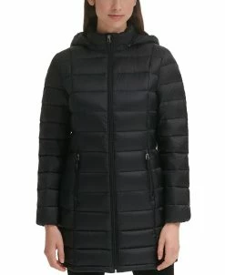 Charter Club Women's Packable Hooded Down Puffer Coat, Created For Macy's