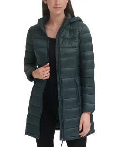 Charter Club Women's Packable Hooded Down Puffer Coat, Created For Macy's -Sam Edelman Shop 19275784 fpx