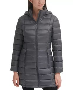 Charter Club Women's Packable Hooded Down Puffer Coat, Created For Macy's -Sam Edelman Shop 19275794 fpx