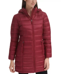 Charter Club Women's Packable Hooded Down Puffer Coat, Created For Macy's -Sam Edelman Shop 19275803 fpx