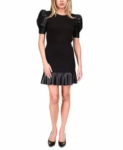 Michael Kors Women's Mixed-Media Flare Skirt 11 Michael Kors Women's Mixed-Media Flare Skirt -Sam Edelman Shop 19443339 fpx