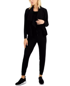 Anne Klein Serenity Drape-Front Jacket -Sam Edelman Shop 19459314 fpx