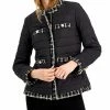 Anne Klein Quilted Tweed-Trim Puffer Jacket -Sam Edelman Shop 19804047 fpx
