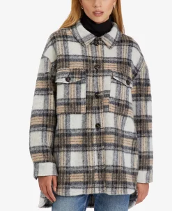 Sanctuary Plaid Town Jacket