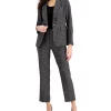 Kasper Women's Jacquard Printed Single-Button Blazer & Printed Ankle Pants -Sam Edelman Shop 20727956 fpx 1