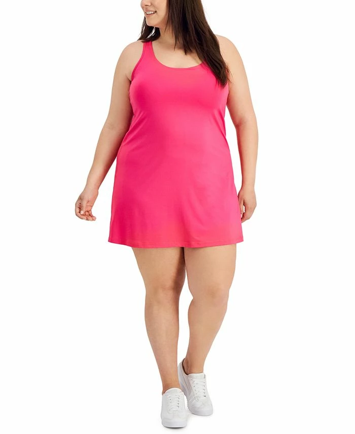 ID Ideology Plus Size Performance Dress, Created For Macy's 2 ID Ideology Plus Size Performance Dress, Created For Macy's