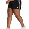 ADIDAS Plus Size Pacer 3-Stripes Woven Shorts