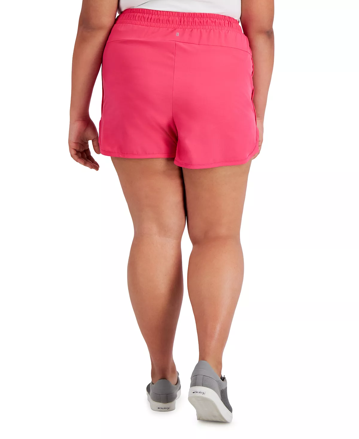 ID Ideology Plus Size Running Shorts, Created For Macy's 5 ID Ideology Plus Size Running Shorts, Created For Macy's - Image 3