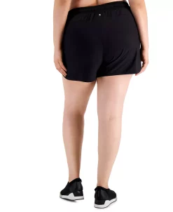 ID Ideology Plus Size Running Shorts, Created For Macy's 12 ID Ideology Plus Size Running Shorts, Created For Macy's -Sam Edelman Shop 21429157 fpx