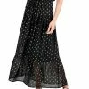 INC International Concepts Women's Clip-Dot Tiered Maxi Skirt, Created For Macy's -Sam Edelman Shop 21441757 fpx