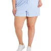 ID Ideology Plus Size Retro Recycled Drawstring Shorts, Created For Macy's