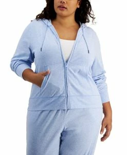 Sam Edelman Shop 31 ID Ideology Plus Size Full-Zip Hooded Jacket, Created For Macy's