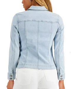 Charter Club Women's Denim Jacket, Created For Macy's -Sam Edelman Shop 21480327 fpx