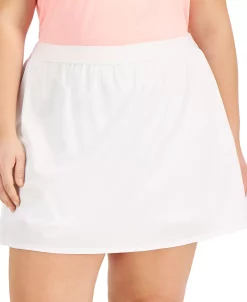 ID Ideology Plus Size Woven Skort, Created For Macy's -Sam Edelman Shop 21545016 fpx