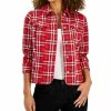 Charter Club Women's Classic Denim Tartan Jacket, Created For Macy's -Sam Edelman Shop 21610937 fpx
