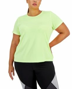 ID Ideology Plus Size Birdseye Mesh T-Shirt, Created For Macy's