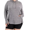 ID Ideology Plus Size Knit Hoodie, Created For Macy's -Sam Edelman Shop 21856122 fpx