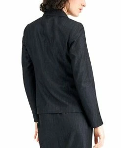 Anne Klein Women's Denim One-Button Jacket -Sam Edelman Shop 21881453 fpx