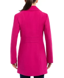 Anne Klein Women's Double-Breasted Peacoat, Created For Macy's -Sam Edelman Shop 21908363 fpx