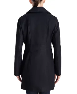 Anne Klein Women's Double-Breasted Peacoat, Created For Macy's -Sam Edelman Shop 21908373 fpx