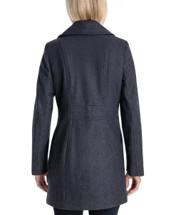 Anne Klein Women's Double-Breasted Peacoat, Created For Macy's -Sam Edelman Shop 21908383 fpx