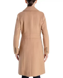 Anne Klein Women's Single-Breasted Walker Coat, Created For Macy's -Sam Edelman Shop 21908408 fpx