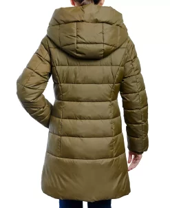 Anne Klein Women's Hooded Puffer Coat -Sam Edelman Shop 21908608 fpx