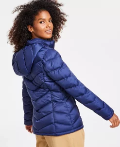 Charter Club Women's Packable Hooded Puffer Coat, Created For Macy's -Sam Edelman Shop 21913641 fpx