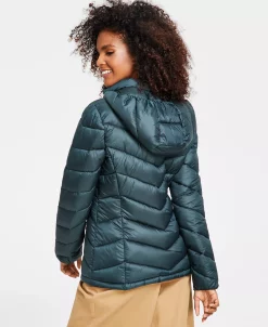 Charter Club Women's Packable Hooded Puffer Coat, Created For Macy's -Sam Edelman Shop 21913656 fpx