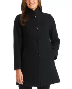 Kate Spade New York Women's Stand-Collar Coat, Created For Macy's -Sam Edelman Shop 21916489 fpx
