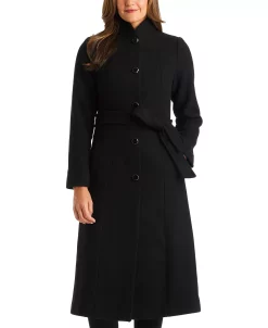 Kate Spade New York Women's Single-Breasted Belted Coat -Sam Edelman Shop 21916549 fpx
