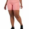 ID Ideology Plus Size Bike Shorts, Created For Macy's