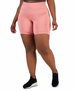 ID Ideology Plus Size Bike Shorts, Created For Macy's