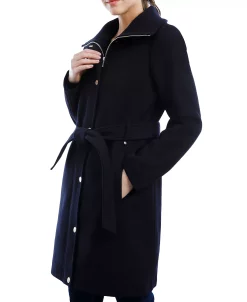 Michael Kors Women's Belted Coat, Created For Macy's -Sam Edelman Shop 21959059 fpx