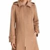 Michael Kors Women's Hooded Notched-Collar Coat -Sam Edelman Shop 21959318 fpx