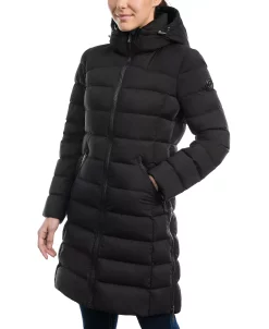 Michael Kors Women's Hooded Down Puffer Coat, Created For Macy's -Sam Edelman Shop 21959757 fpx