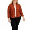 Kasper Plus Size Open-Front Cardigan Sweater -Sam Edelman Shop 22033555 fpx