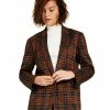 Bar III Women's Plaid Notch-Collar Blazer, Created For Macy's -Sam Edelman Shop 22170604 fpx