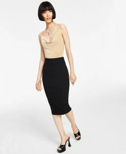 Bar III Odycon Midi Skirt, Created For Macy's