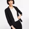 Bar III Knit-Crepe Ruched-Sleeve Blazer, Created For Macy's -Sam Edelman Shop 22189619 fpx