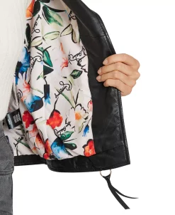 Sam Edelman Women's Leather Moto Jacket -Sam Edelman Shop 22336301 fpx