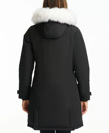 Vince Camuto Women's Faux-Fur-Trim Hooded Parka 5 Vince Camuto Women's Faux-Fur-Trim Hooded Parka - Image 3