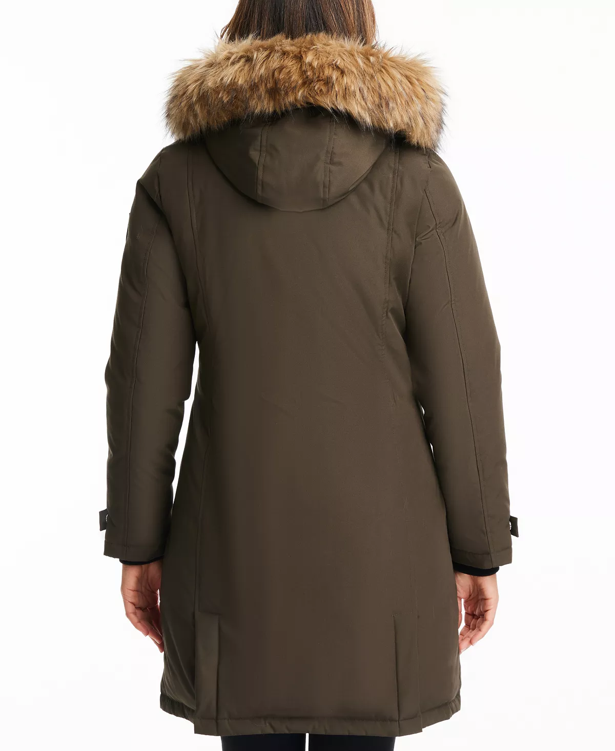 Vince Camuto Women's Faux-Fur-Trim Hooded Parka 7 Vince Camuto Women's Faux-Fur-Trim Hooded Parka - Image 5