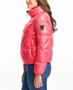 Vince Camuto Women's Shine Hooded Cropped Puffer Coat -Sam Edelman Shop 22337284 fpx