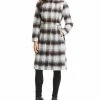 Vince Camuto Women's Chain Belted Plaid Maxi Coat -Sam Edelman Shop 22337302 fpx