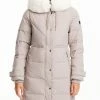 Vince Camuto Women's Faux-Fur-Collar Hooded Puffer Coat -Sam Edelman Shop 22337317 fpx